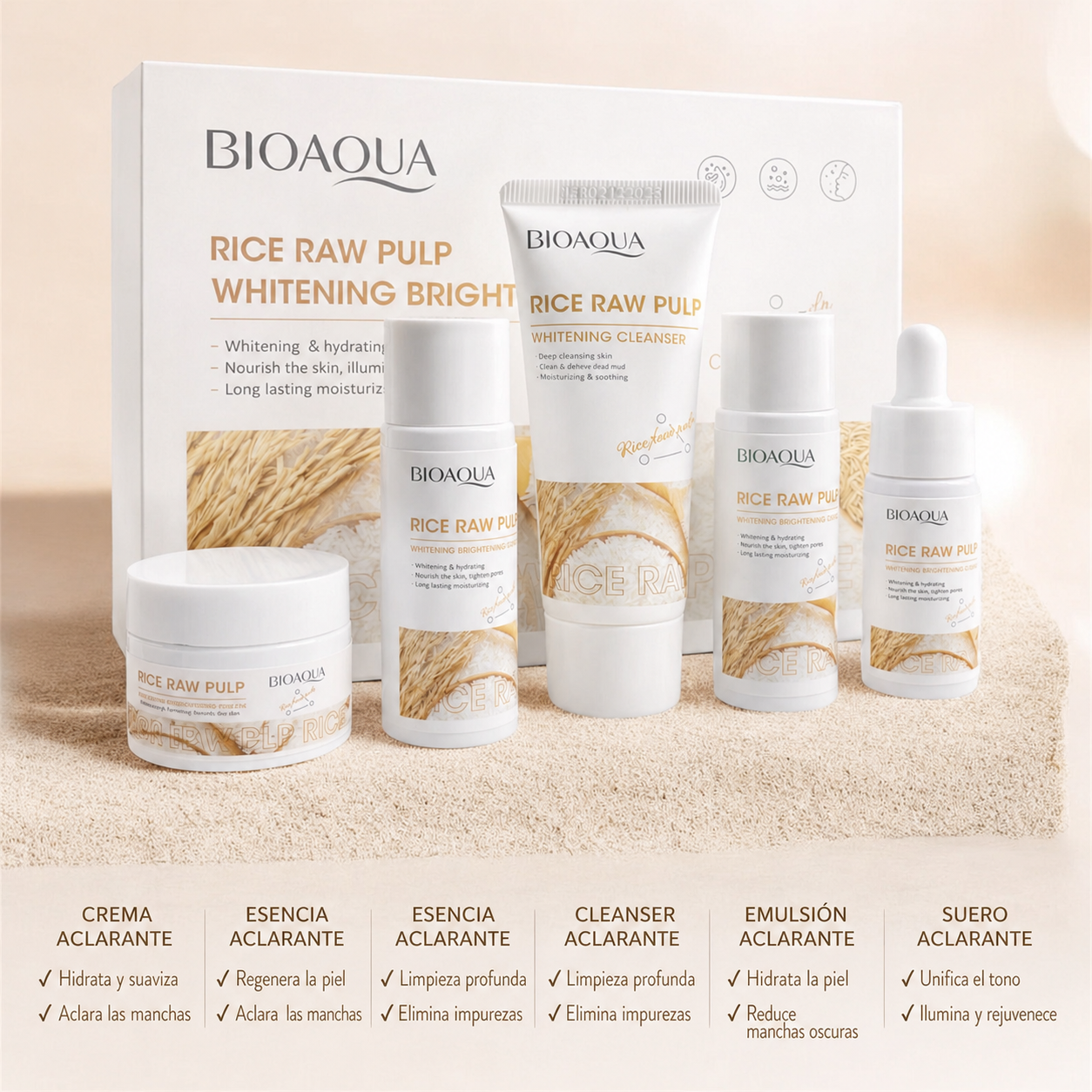 KIT DE ARROZ BIOAQUA + ENVÍO GRATIS